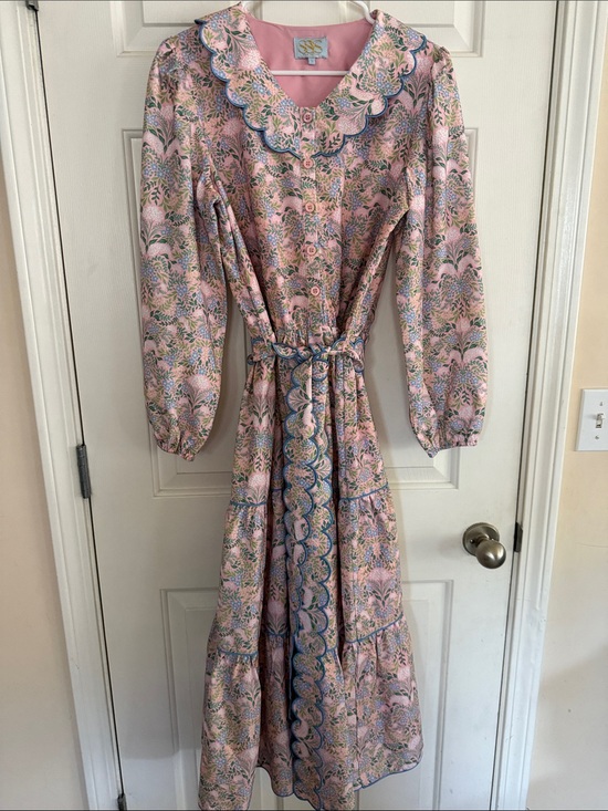 SSYS Dresses & Skirts - SSYS Vintage-Inspired Cottage Core Grandma Chic Bohemian Midi Dress L